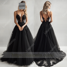 Load image into Gallery viewer, Customized Hand Made Dress Wedding Evening Prom Formal Princess Dress C-17
