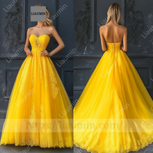 Load image into Gallery viewer, Customized Hand Made Dress Wedding Evening Prom Formal Princess Dress C-17