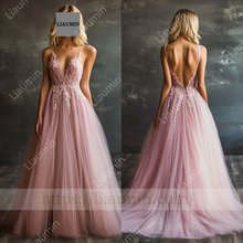 Load image into Gallery viewer, Customized Made Dress Wedding Evening Prom Formal Princess Dress C-18