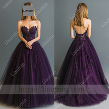 Load image into Gallery viewer, Customized Made Dress Wedding Evening Prom Formal Princess Dress C-19