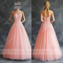 Load image into Gallery viewer, Customized Made Dress Wedding Evening Prom Formal Princess Dress C-19
