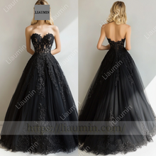 Load image into Gallery viewer, Customized Tulle and Lace Dress Wedding Evening Prom Formal Princess Dress C-20
