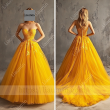 Load image into Gallery viewer, Customized Tulle and Lace Dress Wedding Evening Prom Formal Princess Dress C-20