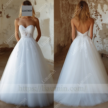 Load image into Gallery viewer, Customized Hnd Made Dress Wedding Evening Prom Formal Princess Dress C-21