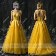 Load image into Gallery viewer, Customized Hnd Made Dress Wedding Evening Prom Formal Princess Dress C-22