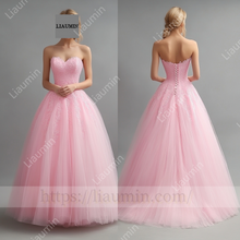 Load image into Gallery viewer, Customized Hnd Made Dress Wedding Evening Prom Formal Princess Dress C-22