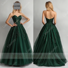 Load image into Gallery viewer, Customized Hand Made Dress Wedding Evening Prom Formal Princess Dress C-23