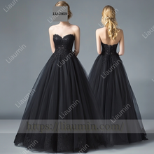 Load image into Gallery viewer, Customized Hand Made Dress For Wedding Evening Prom Formal Princess Dress C-24