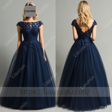 Load image into Gallery viewer, Customized Hand Made Dress For Wedding Evening Prom Formal Princess Dress C-24