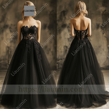 Load image into Gallery viewer, Customized Hand Made Dress Wedding Evening Prom Formal Princess Dress C-25