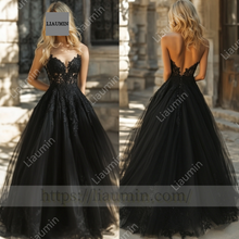 Load image into Gallery viewer, Customized Hand Made Dress For Wedding Evening Prom Formal Princess Dress C-26