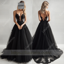 Load image into Gallery viewer, Customized Hand Made Dress Wedding Evening Prom Formal Princess Dress C-17
