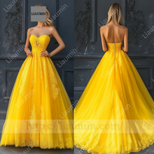 Load image into Gallery viewer, Customized Hand Made Dress Wedding Evening Prom Formal Princess Dress C-17
