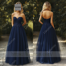 Load image into Gallery viewer, Customized Hand Made Dress Wedding Evening Prom Formal Princess Dress C-17
