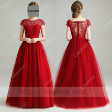 Load image into Gallery viewer, Customized Made Dress Wedding Evening Prom Formal Princess Dress C-18
