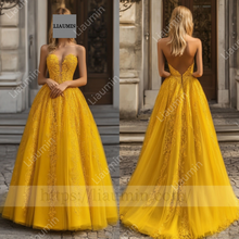 Load image into Gallery viewer, Customized Made Dress Wedding Evening Prom Formal Princess Dress C-18
