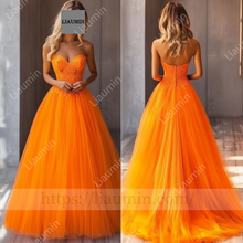 Load image into Gallery viewer, Customized Made Dress Wedding Evening Prom Formal Princess Dress C-18
