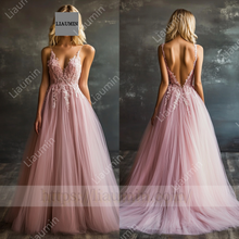 Load image into Gallery viewer, Customized Made Dress Wedding Evening Prom Formal Princess Dress C-18
