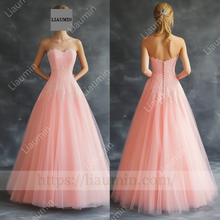 Load image into Gallery viewer, Customized Made Dress Wedding Evening Prom Formal Princess Dress C-19
