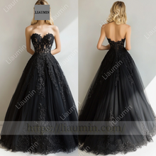 Load image into Gallery viewer, Customized Tulle and Lace Dress Wedding Evening Prom Formal Princess Dress C-20
