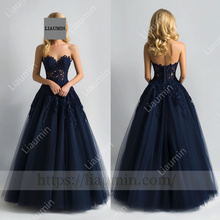 Load image into Gallery viewer, Customized Tulle and Lace Dress Wedding Evening Prom Formal Princess Dress C-20
