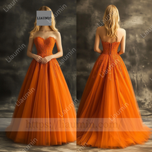 Load image into Gallery viewer, Customized Hnd Made Dress Wedding Evening Prom Formal Princess Dress C-21
