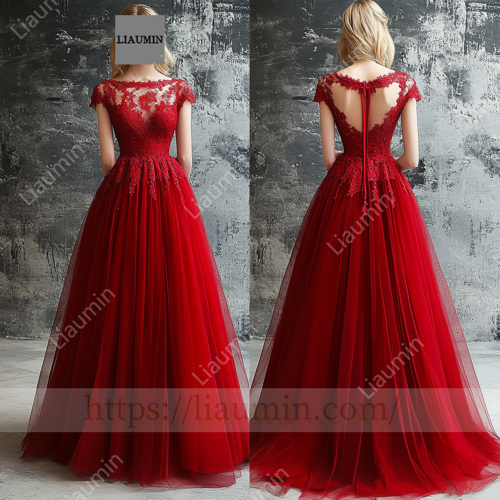 Customized Hnd Made Dress Wedding Evening Prom Formal Princess Dress C-22