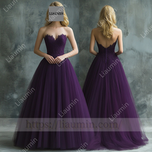 Load image into Gallery viewer, Customized Hnd Made Dress Wedding Evening Prom Formal Princess Dress C-22
