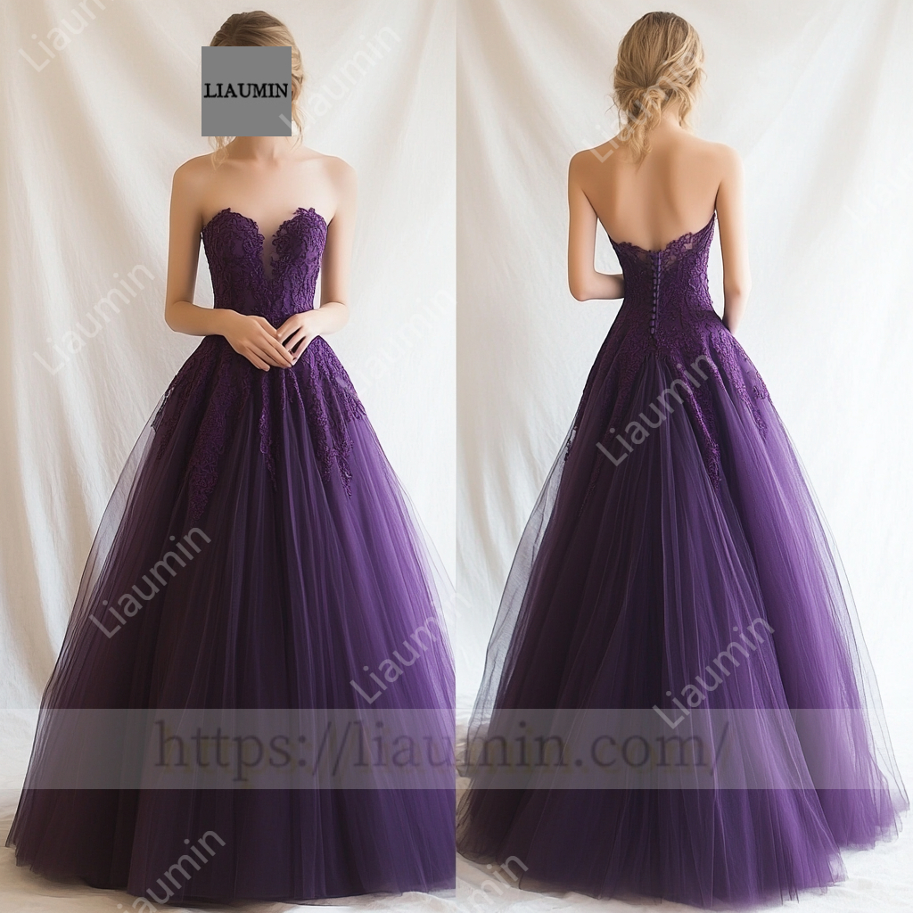 Customized Hand Made Dress Wedding Evening Prom Formal Princess Dress C-23