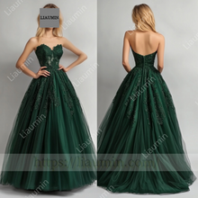 Load image into Gallery viewer, Customized Hand Made Dress Wedding Evening Prom Formal Princess Dress C-23
