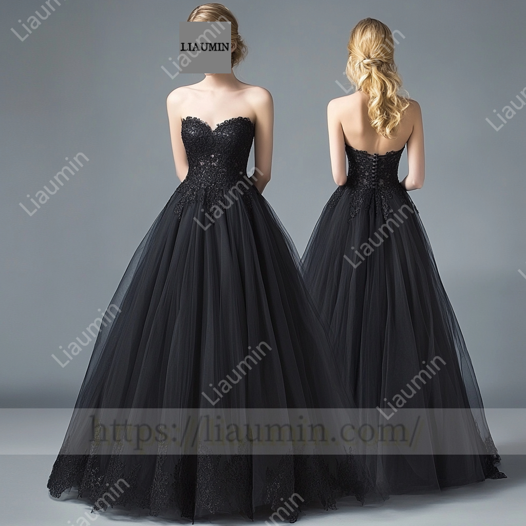 Customized Hand Made Dress For Wedding Evening Prom Formal Princess Dress C-24