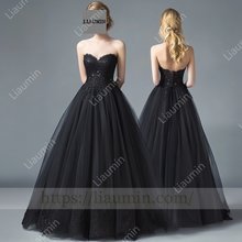 Load image into Gallery viewer, Customized Hand Made Dress For Wedding Evening Prom Formal Princess Dress C-24
