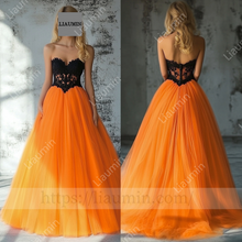 Load image into Gallery viewer, Customized Hand Made Dress For Wedding Evening Prom Formal Princess Dress C-24
