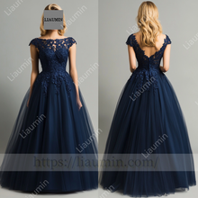 Load image into Gallery viewer, Customized Hand Made Dress For Wedding Evening Prom Formal Princess Dress C-24
