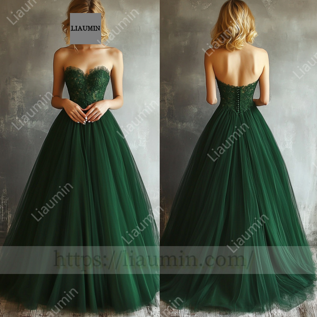 Customized Hand Made Dress For Wedding Evening Prom Formal Princess Dress C-26