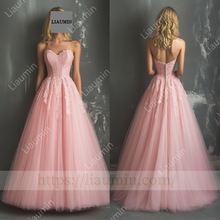 Load image into Gallery viewer, Customized Hand Made Dress For Wedding Evening Prom Formal Princess Dress C-26
