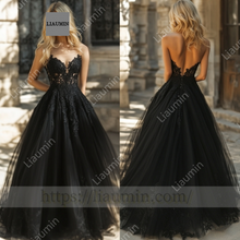 Load image into Gallery viewer, Customized Hand Made Dress For Wedding Evening Prom Formal Princess Dress C-26
